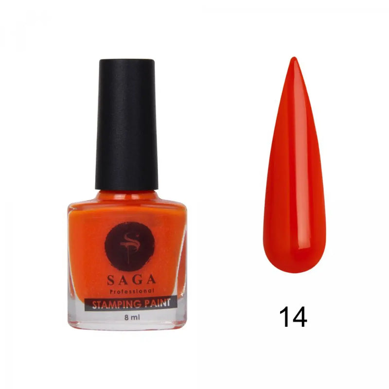Saga Professional Stamping varnish 14, 8 ml