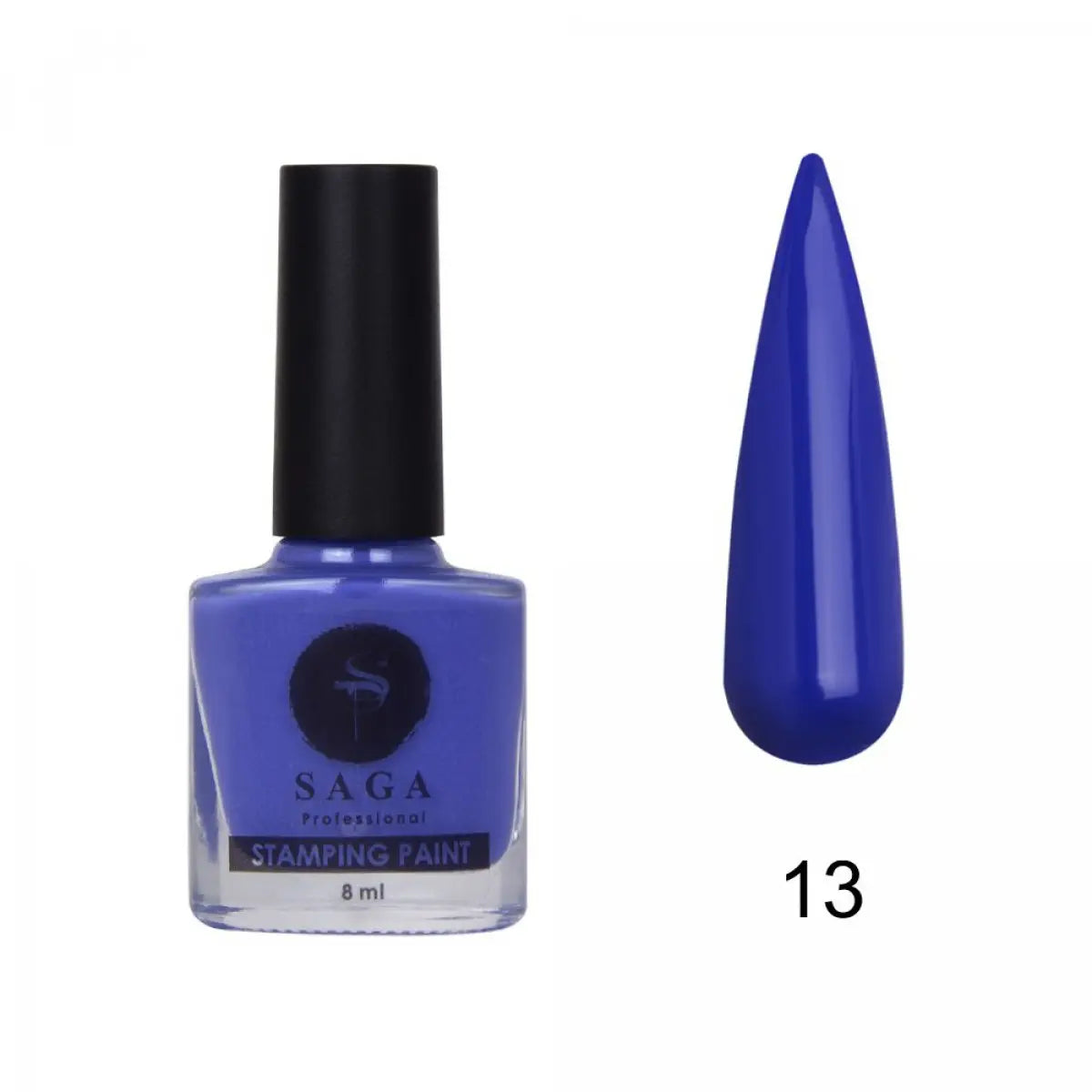Description and characteristics Saga Professional Stamping Paint 13, 8 ml