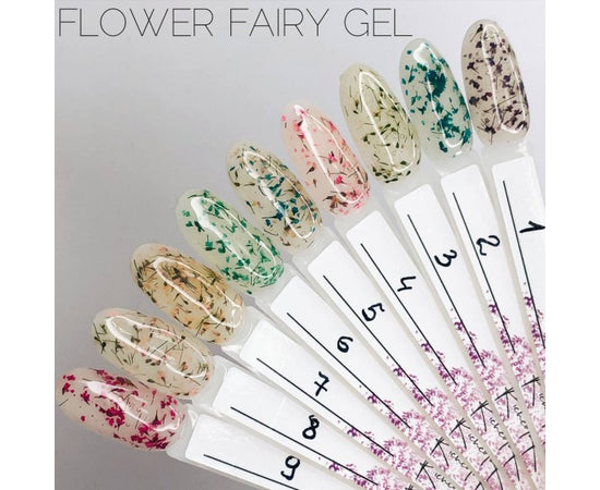SAGA dried flowers fairy gel 6 5 ml GREEN FLG06