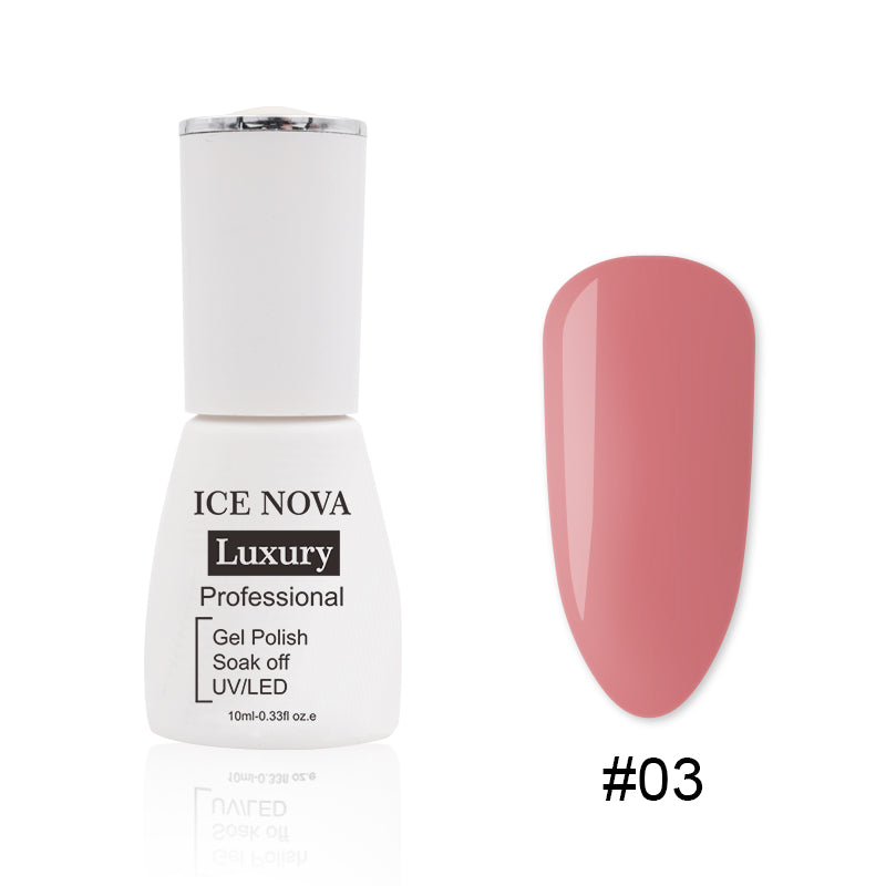 ICE NOVA gel polish 3  M360 10ml pastel pink