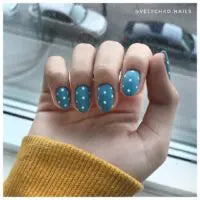 Komilfo GEL POLISH DELUXE SERIES D130 (DARK, GRAY-BLUE, ENAMEL), 8 ML