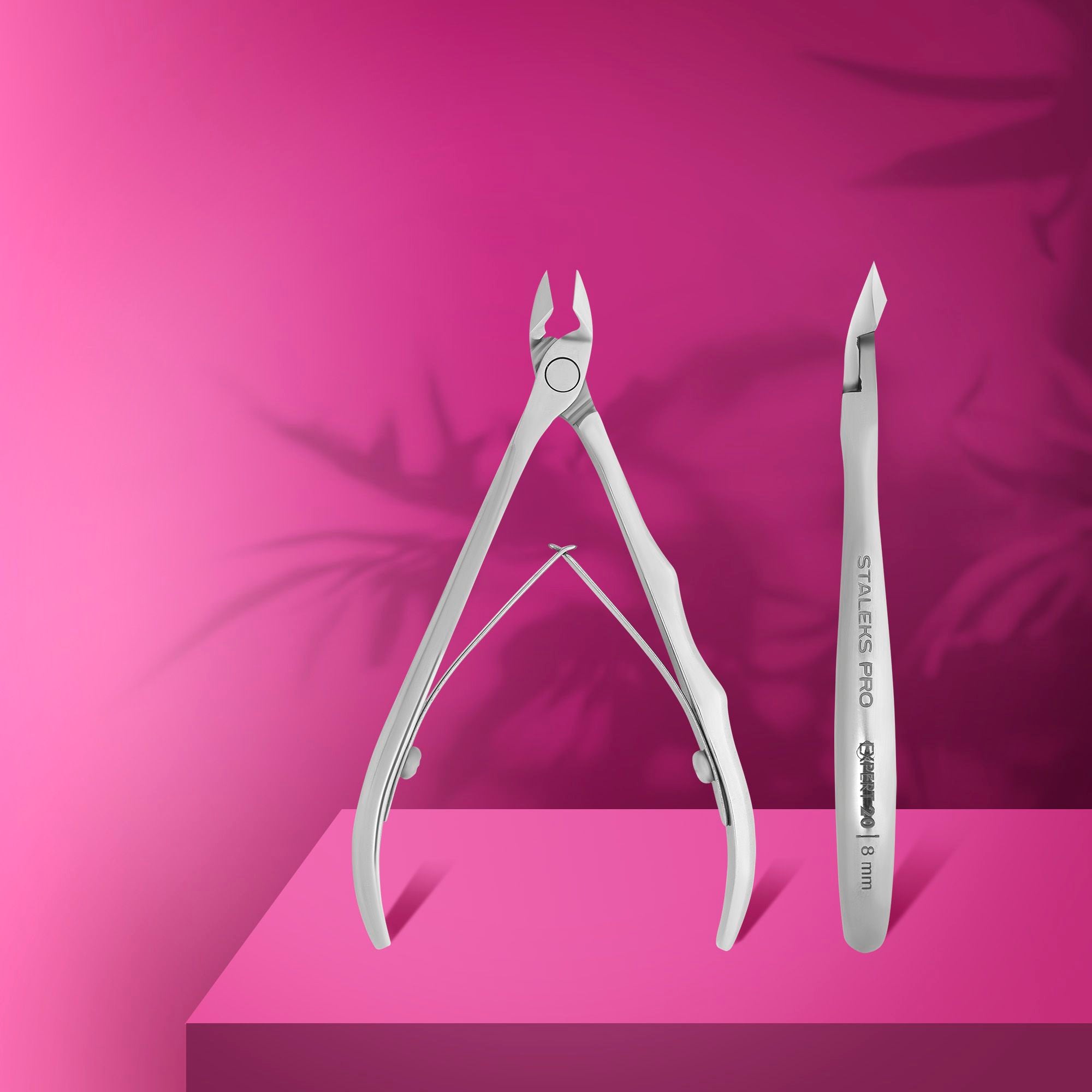 Professional cuticle nippers Staleks Pro Expert 20, 8 mm NE-20-8