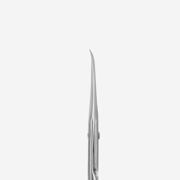 Professional cuticle scissors with hook Staleks Pro Exclusive 21 Type 2 (Magnolia)  SX-21/2m