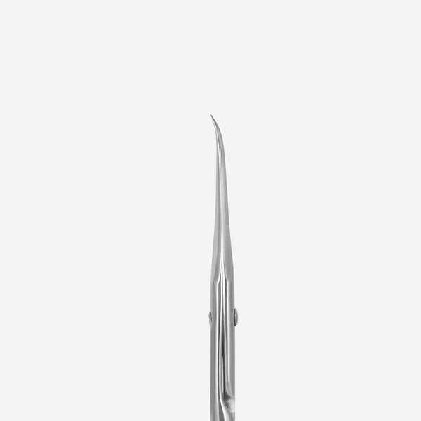 Professional cuticle scissors with hook Staleks Pro Exclusive 23 Type 2 (Magnolia)  SX-23/2m