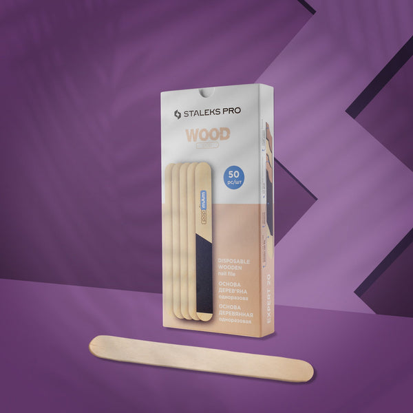 STALEKS PRO Disposable wooden base 50pcs WBE-20