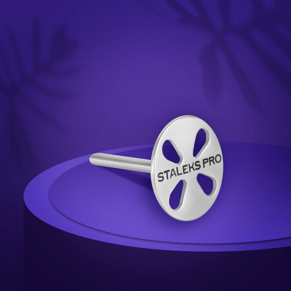 STALEKS Педикюрный диск Pododisc Staleks Pro L и набор одноразовых пилочек зернистостью 180 5 шт (25 мм) PDset-25