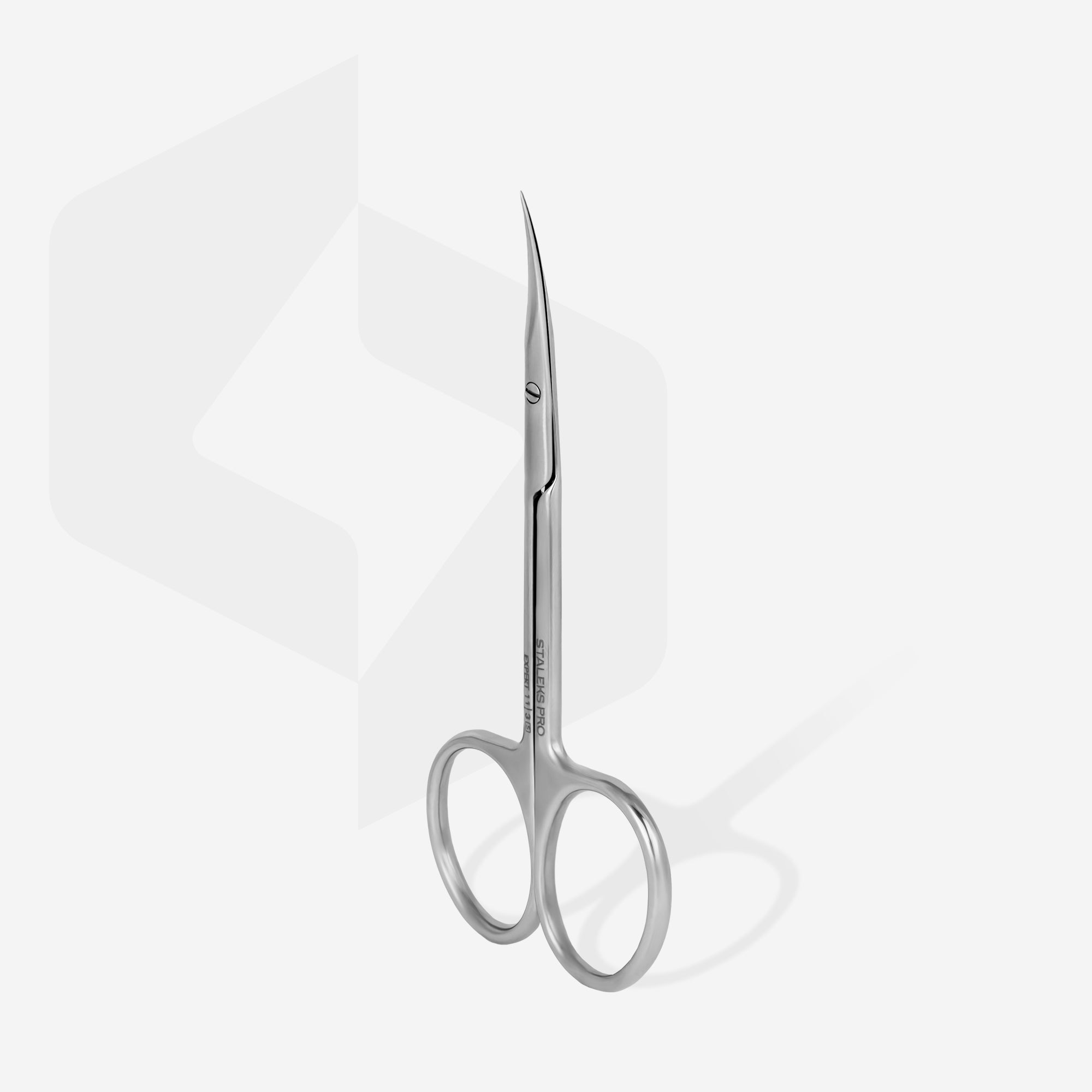 Professional cuticle scissors for left-handed users Staleks Pro Expert 11 Type 3 SE-11/3