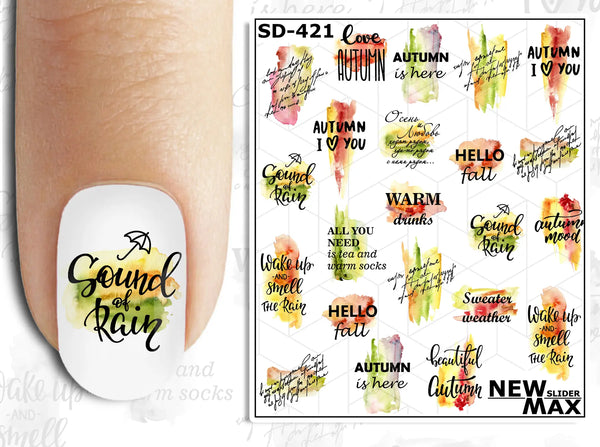 Newmaxpro Slider design for Manicure SD-421