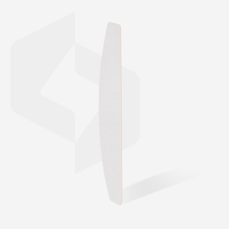 White disposable files for straight nail file Staleks Pro Expert 42, 180 grit (50 pcs)  DFE-42-180w