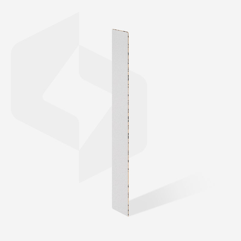 White disposable papmAm files for straight nail file Staleks Pro Expert 22, 240 grit (50 pcs)  DFCE-22-240w